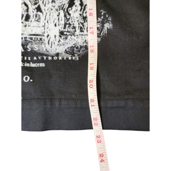 Cactus Embellished Italian Italy button jacket Lg black - Picture 6 of 7